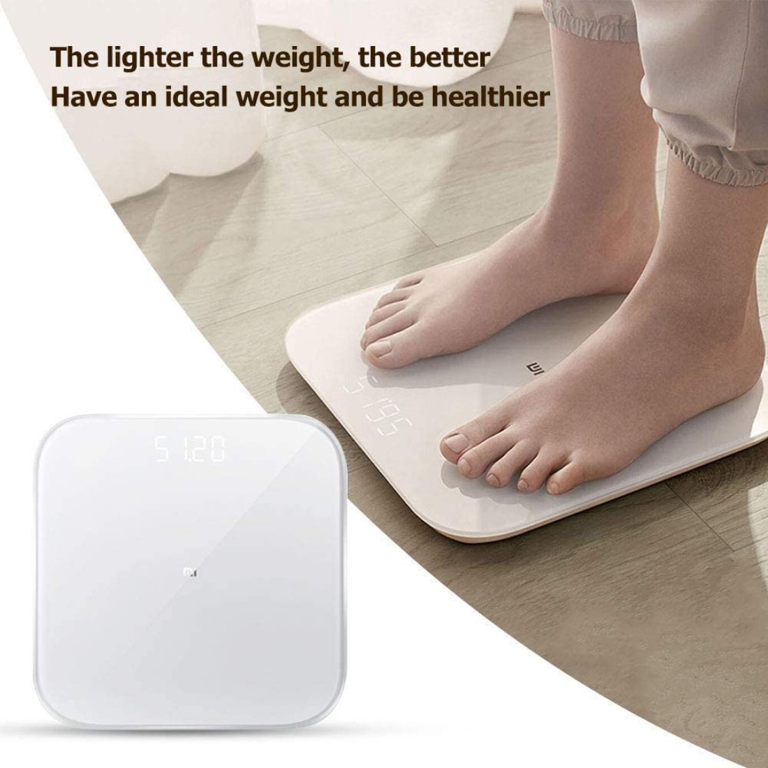 Xiaomi MTZC04HM Smart Weighing Scale 2 Bluetooth 5.0 Precision Fitness X