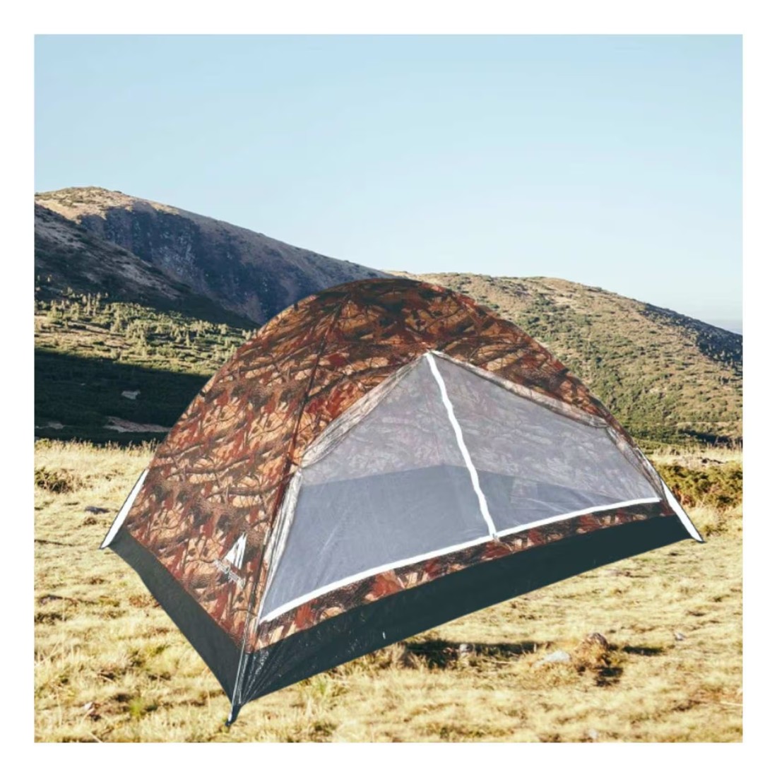 Camping Outdoor Camping Tent Camouflage 4 Persons 240x210x130cm