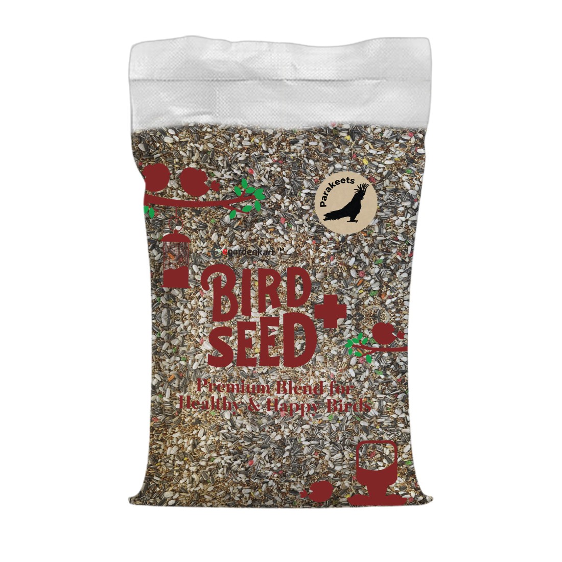 &quot;Egardenkart Premium Parakeet Bird Food - Nutrient-Rich Blend for Health and Happiness&quot; (10kg)