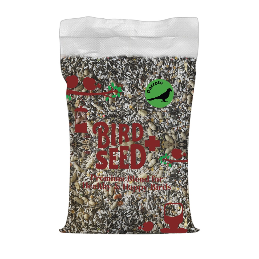 &quot;Egardenkart Premium Parrot Bird Food - Enriching Blend for Health and Happiness&quot; (8kg)