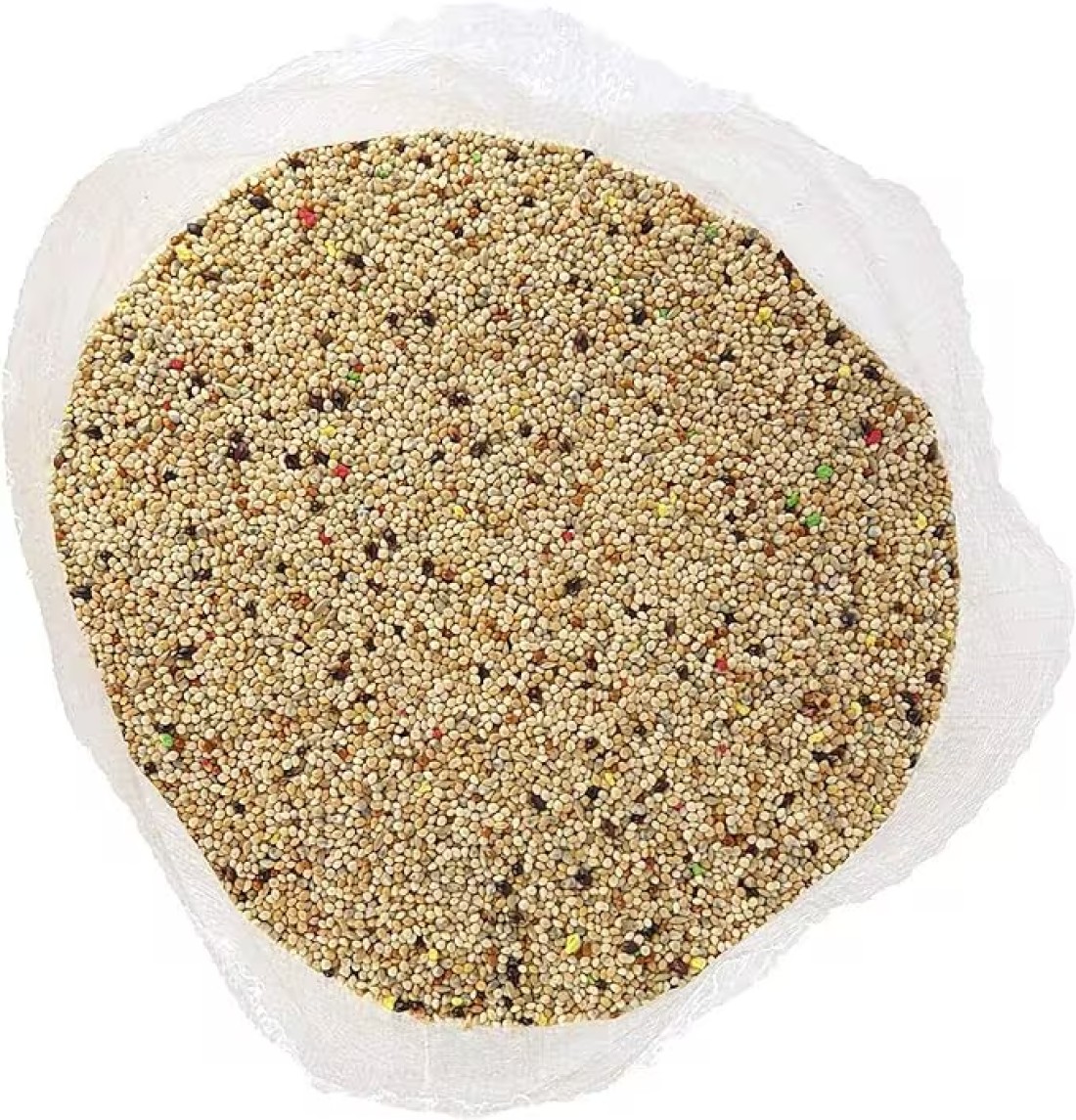 Egardenkart&reg; Bird Food Small bird Budgie finches canaries hookbills doves quail and sparrows Seed mix (1kg, Budgie)