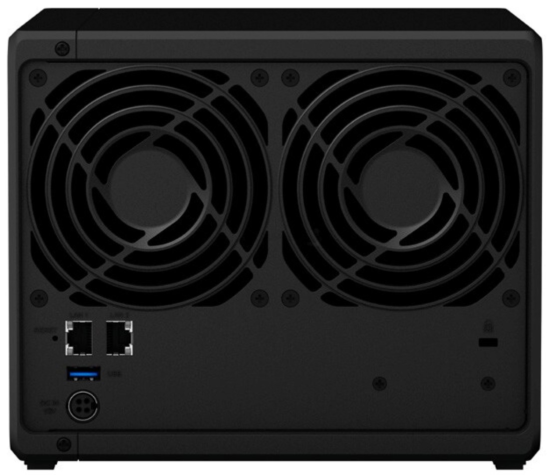 Synology 4 Bay NAS DiskStation DS420+ (Diskless), 4-Bay; 2GB DDR4