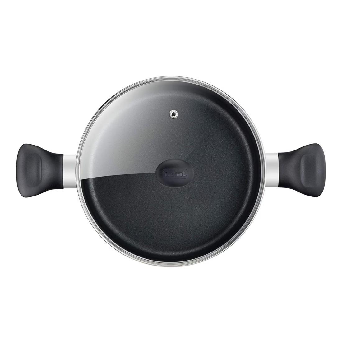 Tefal G6 Super Cook Stew Pot With Lid Black 30cm