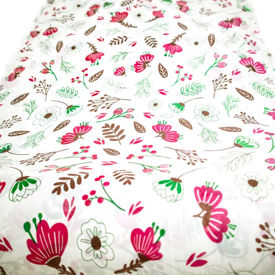 5 KG Disposable Sofra Roll, Beautiful Rose Design Sufra - Pink Rose