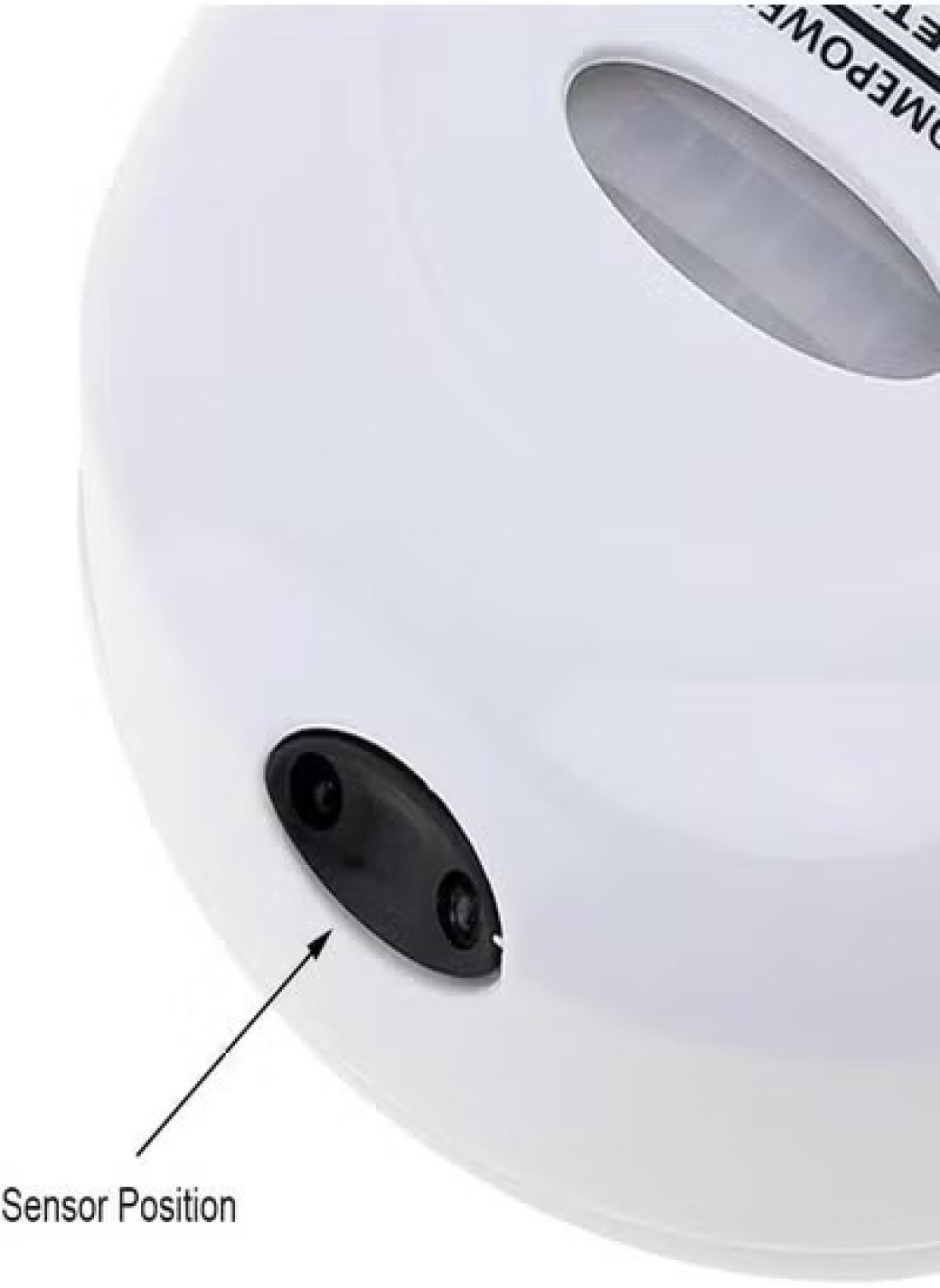 Radiotronics Motion Activated Toilet Night Light, Auto Motion Sensor Toilet Seat Night Light Bathroom Nightlight with Red and Green Light