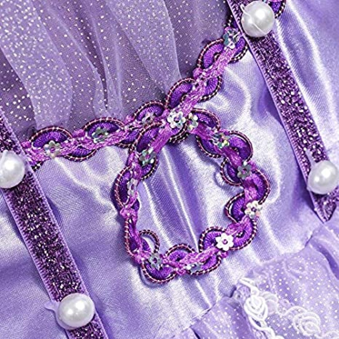 Aiwanto Children Dress Party Ramdana Dress for Girl's Party Dress for Children's(100cm)