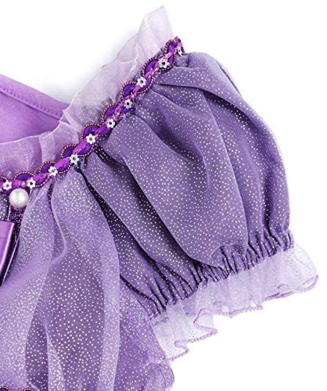 Aiwanto Girl's Dress Princess Style Dress for Children's Party Wear Dress(120cm)