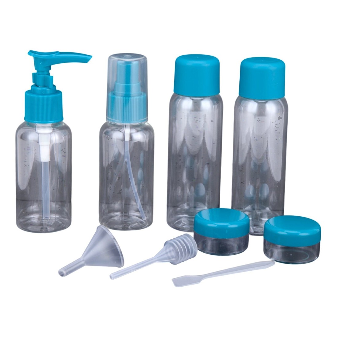 PET 9-in-1 Travel Bottle Set