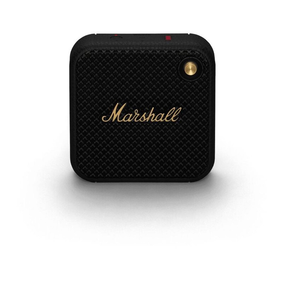 Marshall Willen II Compact Portable Wireless Speaker, 17 Hours Playtime, Bluetooth 5.3, IP67 Water &amp; Dust Proof, USB-C Charging, Black/Brass
