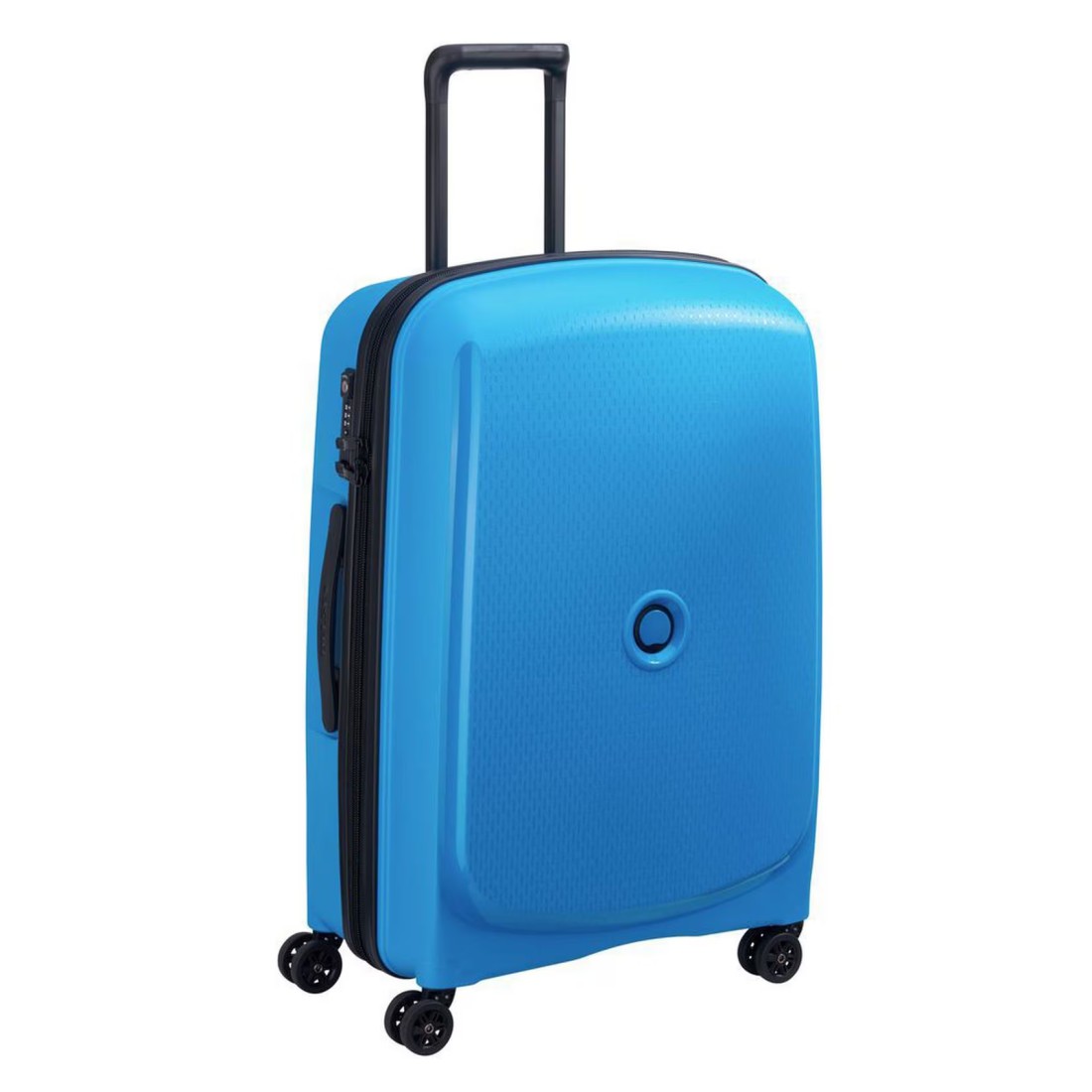 Delsey Belmont Plus 4 Wheel Luggage Trolley Bag 71cm Blue