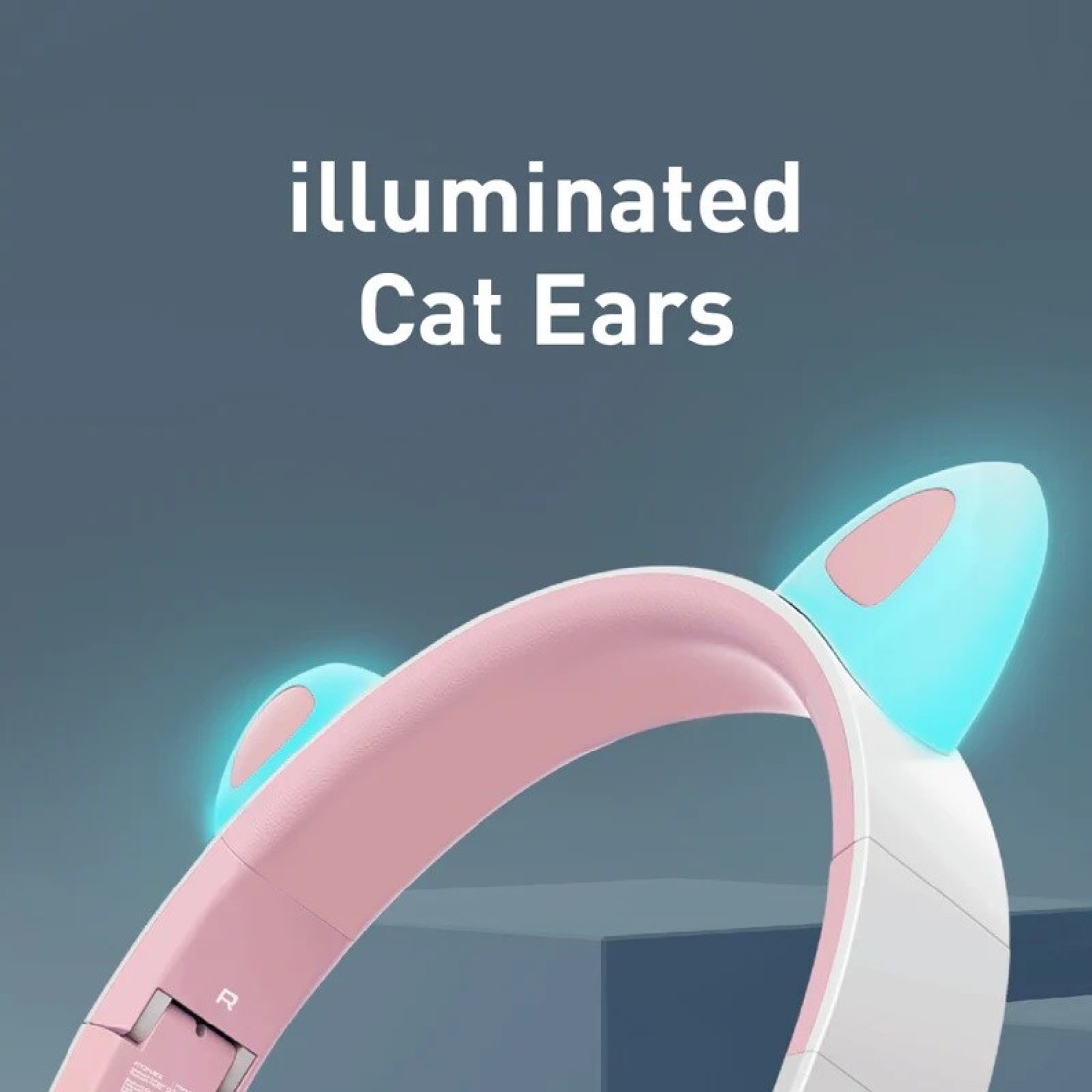 سماعة رأس لاسلكية للأطفال على طراز Kawaii من KidSafe