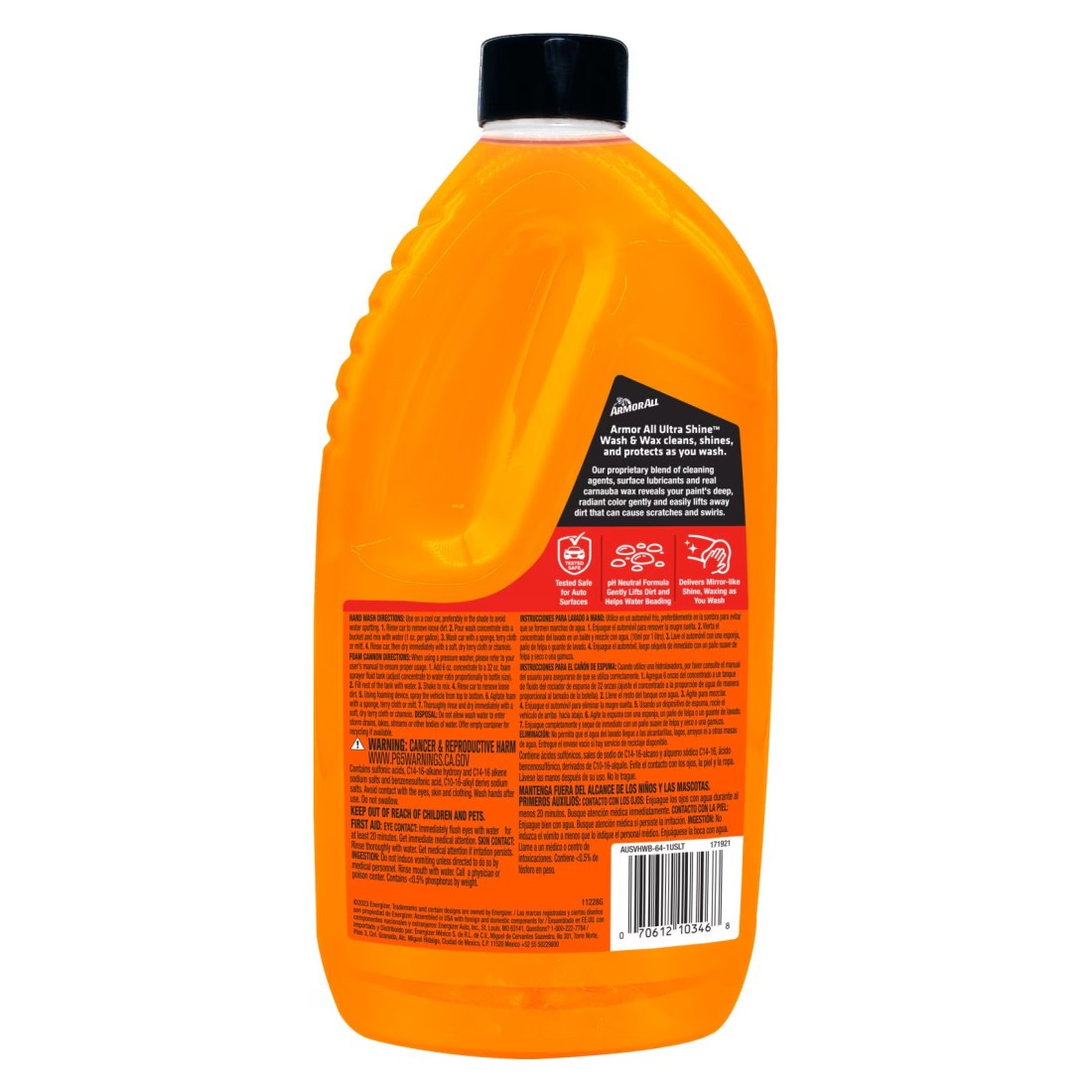 Armor All Ultra Shine Wash And Wax 64 fl oz
