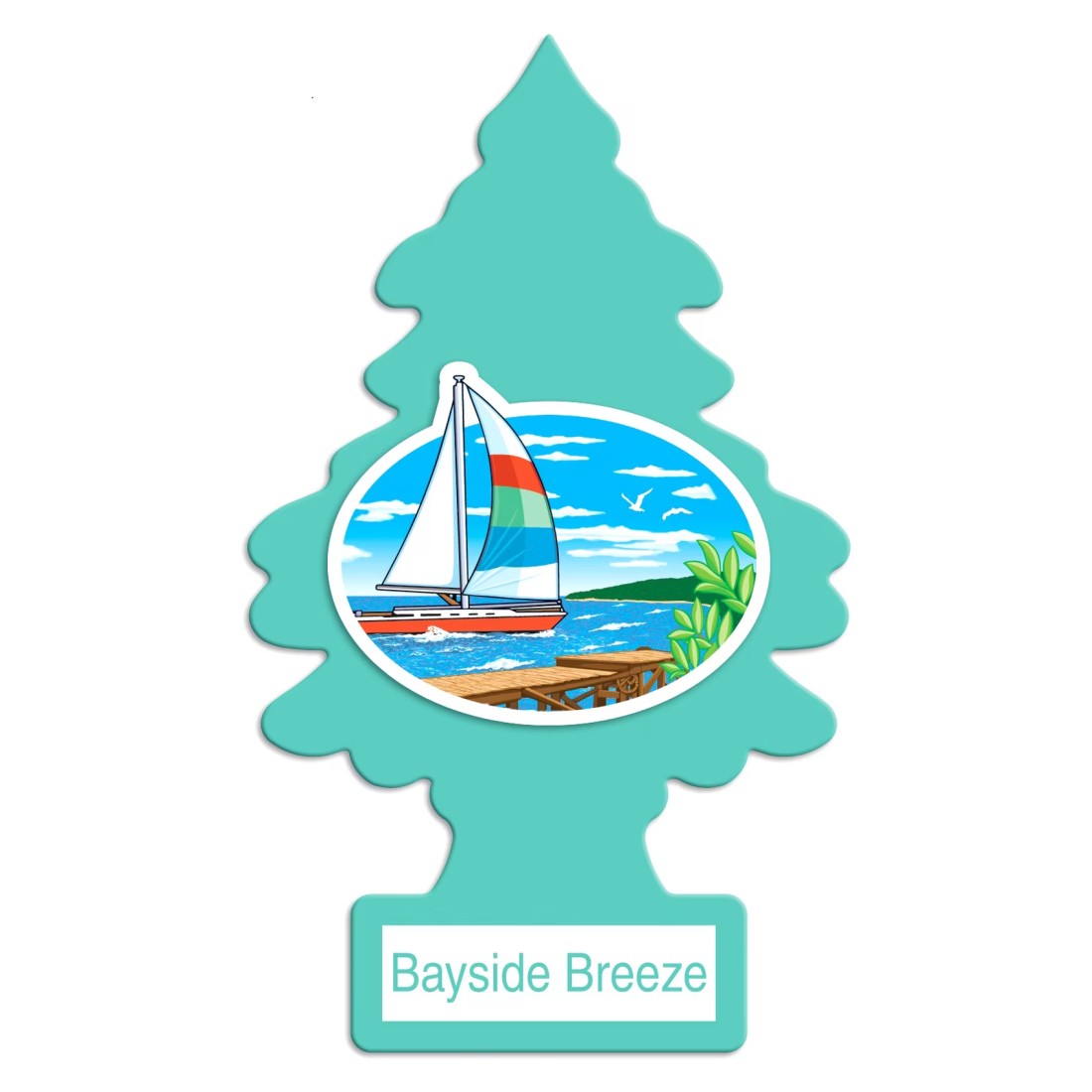 Little Trees Bayside Breeze Air Freshener Blue