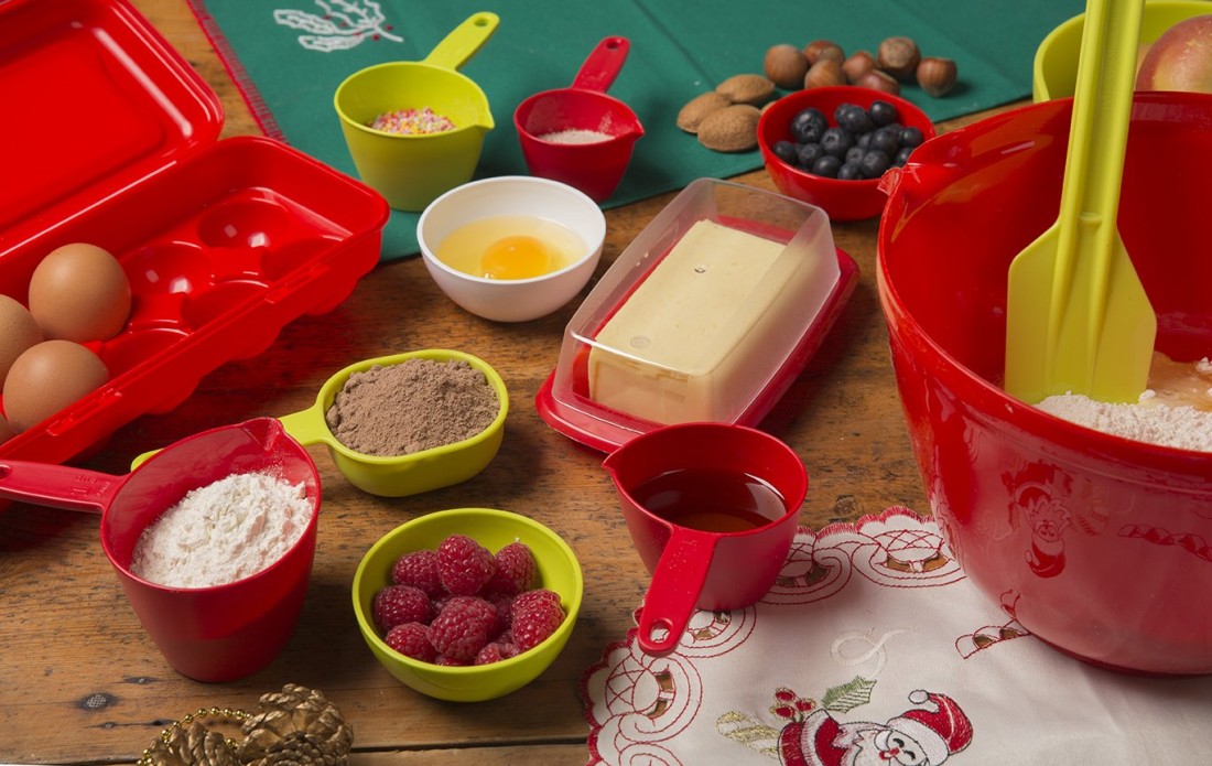 PLASTICFORTE Set of 4 Measuring Ladles