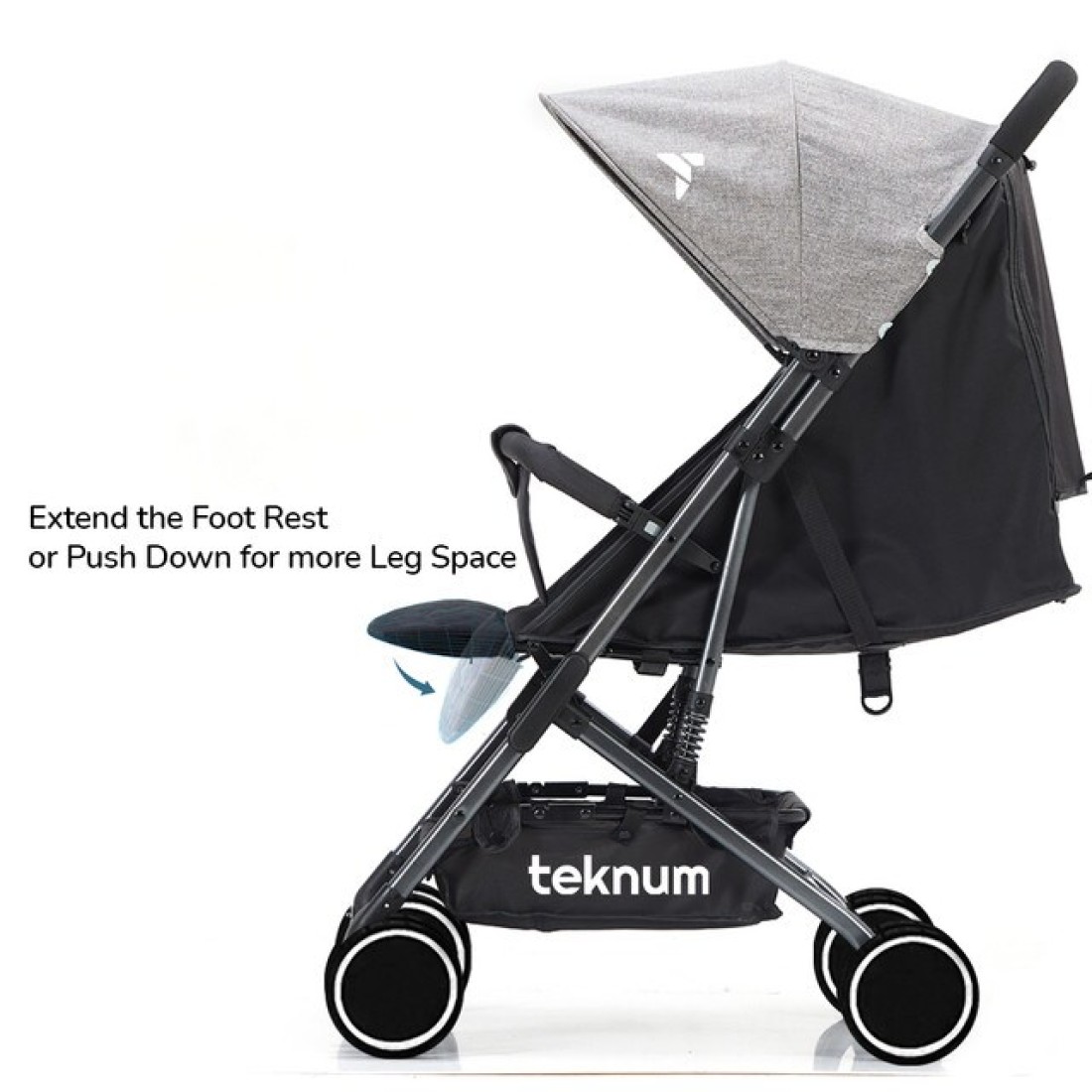 Teknum Yoga Lite Stroller - Black