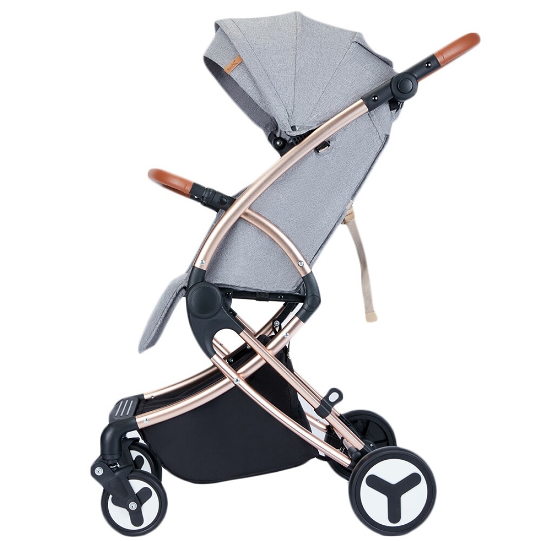 Teknum Feather Lite Traveller Stroller by Aimile - A1 - Grey