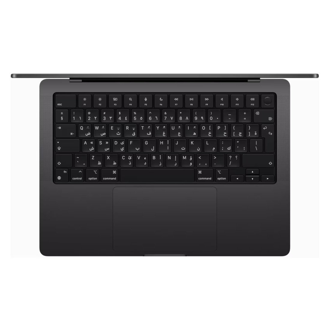 Apple MacBook Pro 14 Inch, 18GB RAM, 512GB SSD, Space Black (Apple M3 Pro Chip, 11-Core CPU And 14-Core GPU, English/Arabic Keyboard, MRX33AB/A)