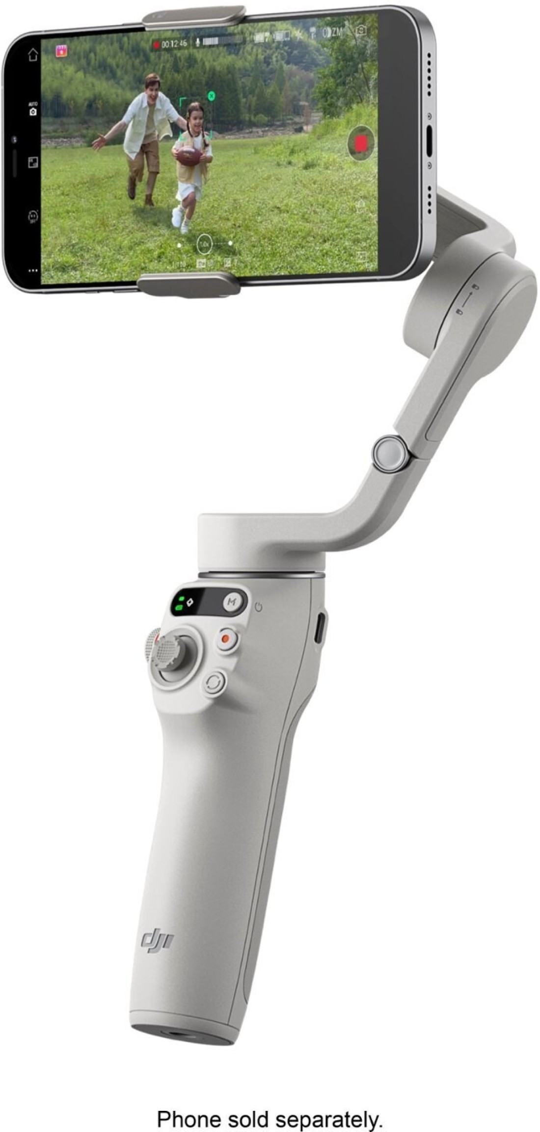 DJI Osmo Mobile 6 3-Axis Gimbal Stabilizer for Smartphones - Platinum Gray