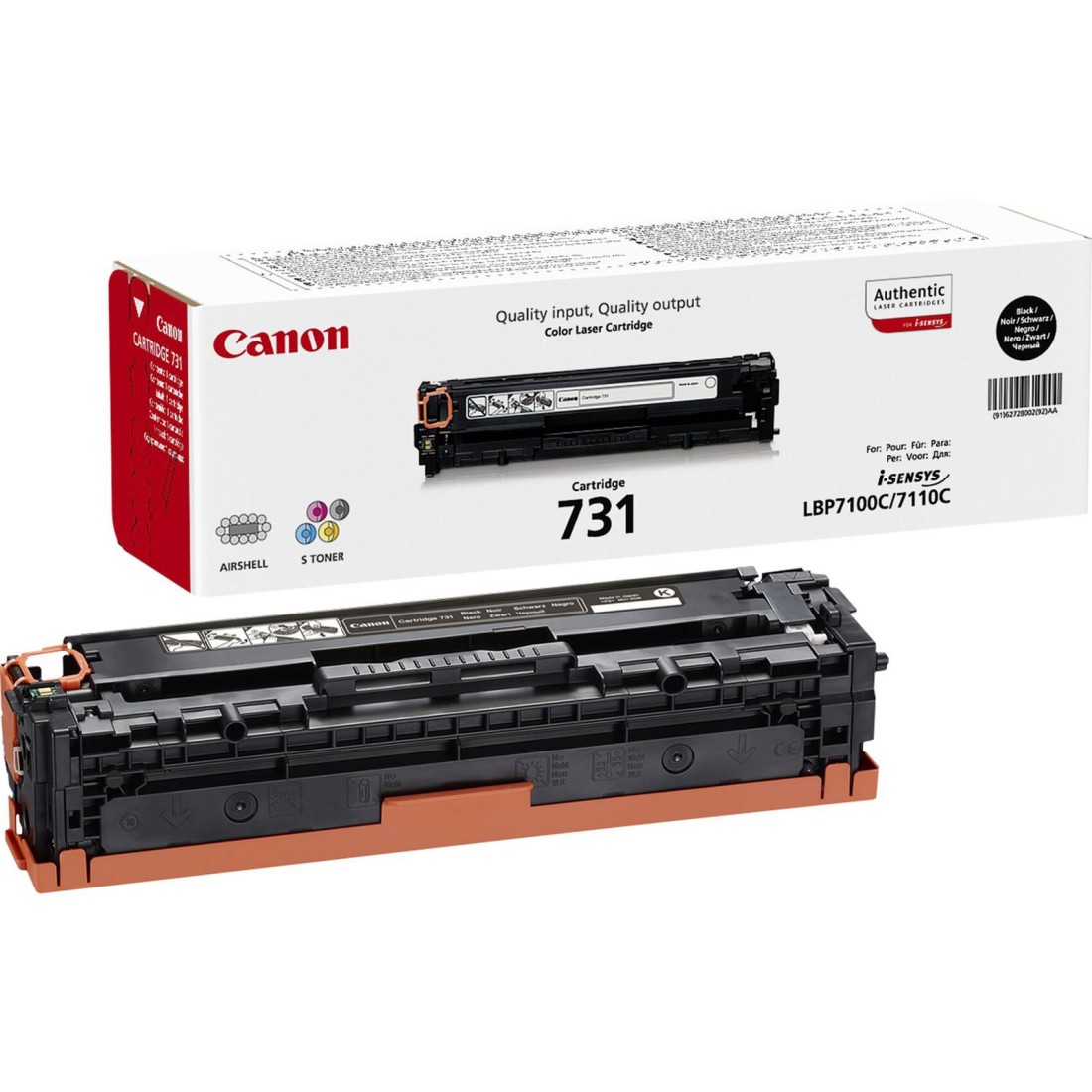 CANON TONER 731 BLACK