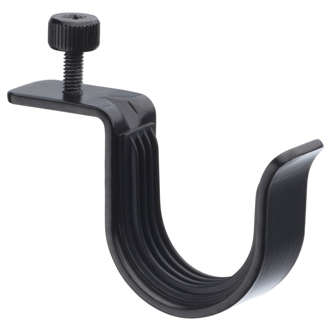 Curtain Rod Holder Black