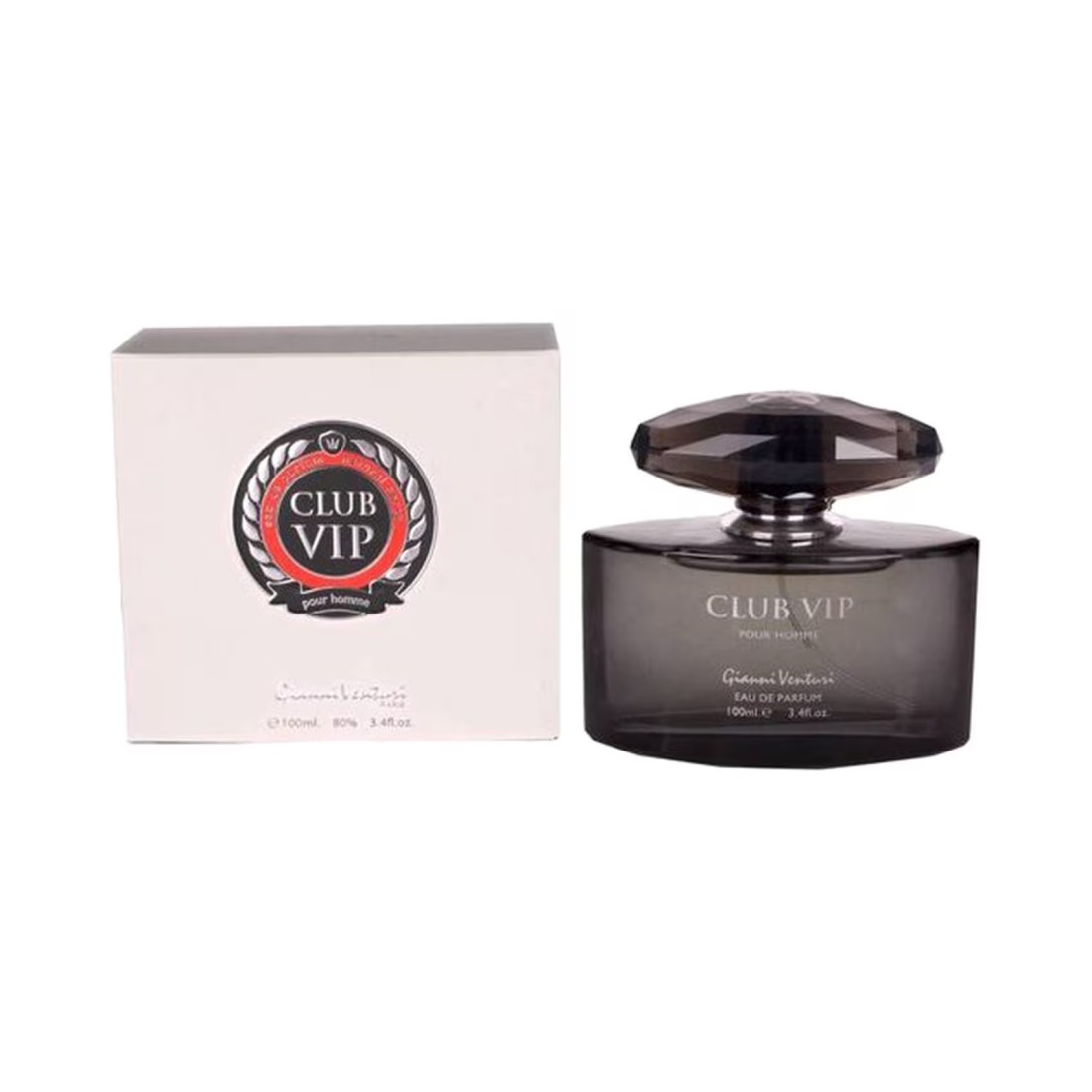 Gianni Venturi Club Vip Men Eau De Parfum Black 100ml