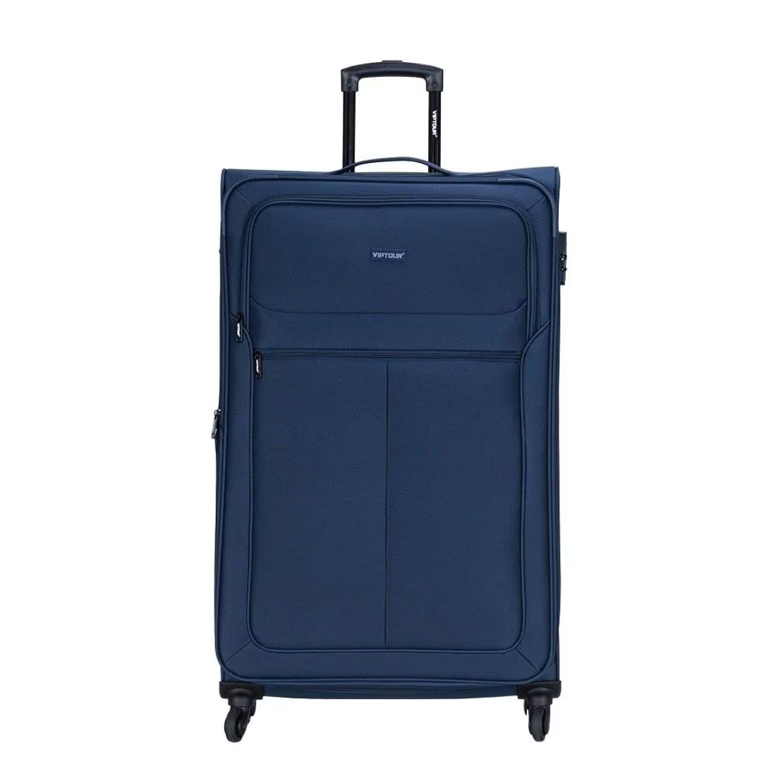 VIPTOUR VIPTOUR Set of 4 Light Weight Polyester Jacqard Trolley Luggage With Number Lock 20/24/28/32 Inches