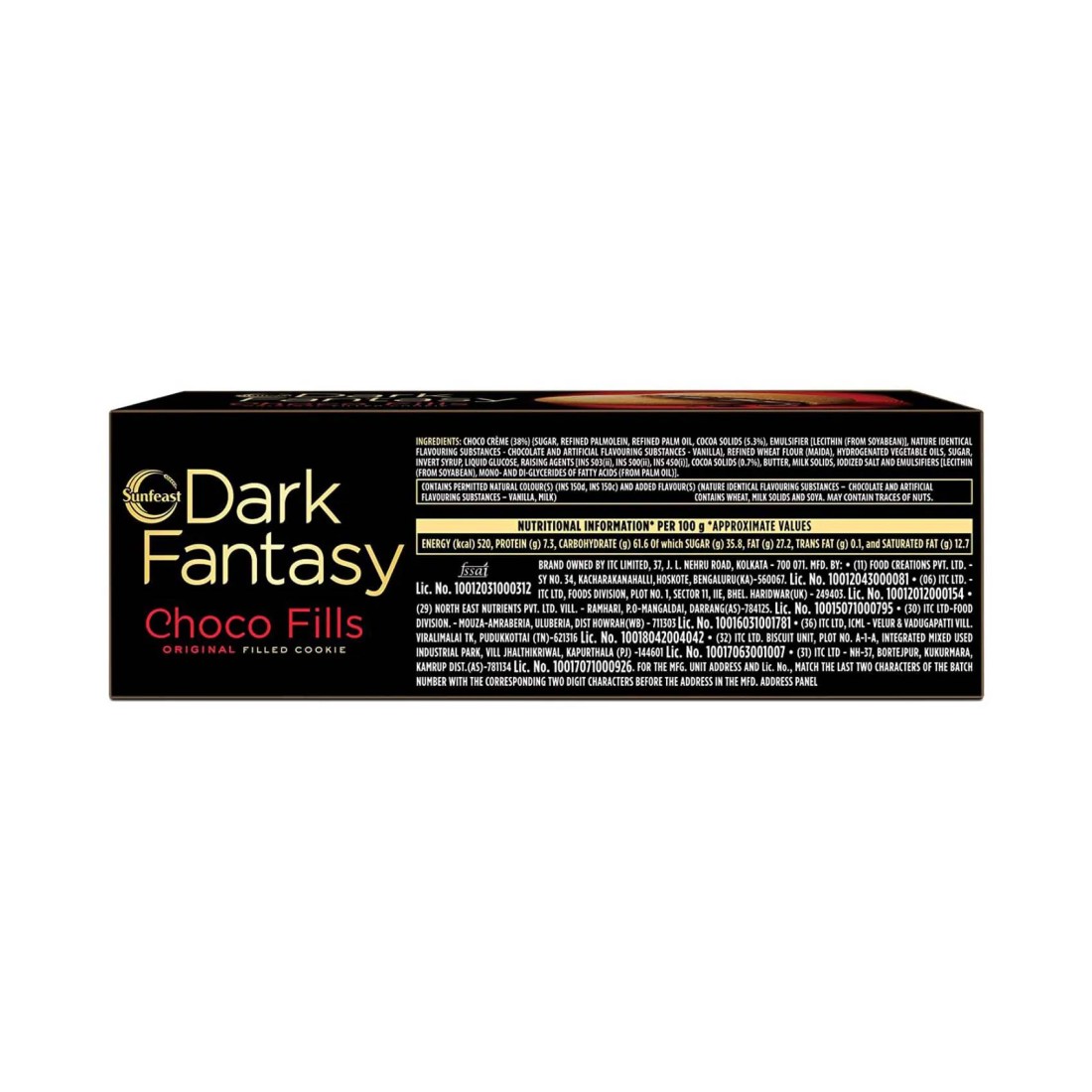 Sunfeast Dark Fantasy Choco Filled Cookies 75g
