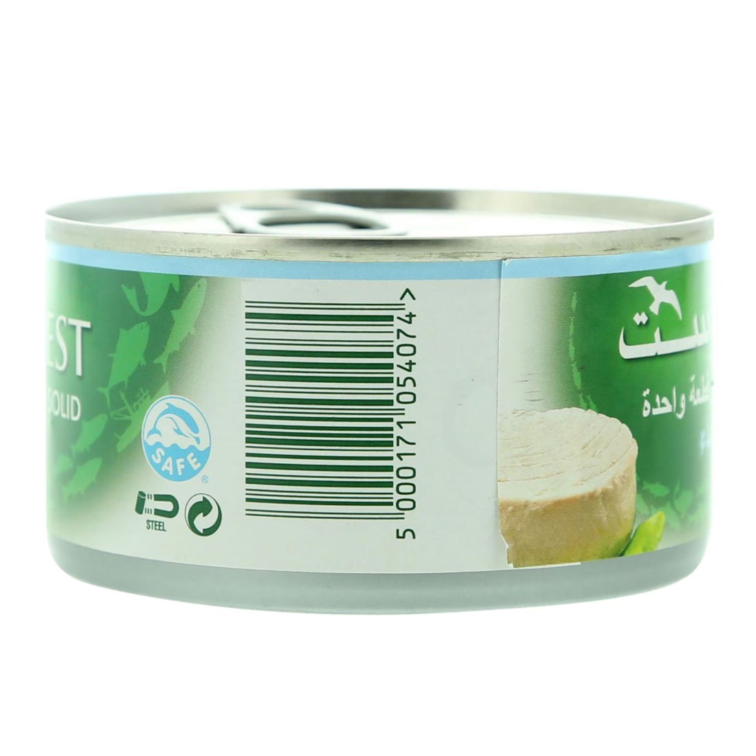 جون ويست لحم تونة أبيض صلب في الماء، 170 غرام