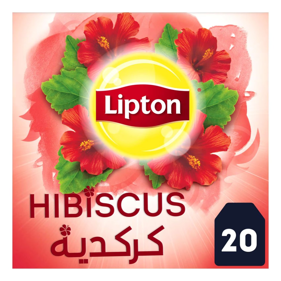 Lipton Hibiscus Herbal Infusion 20 Tea Bags