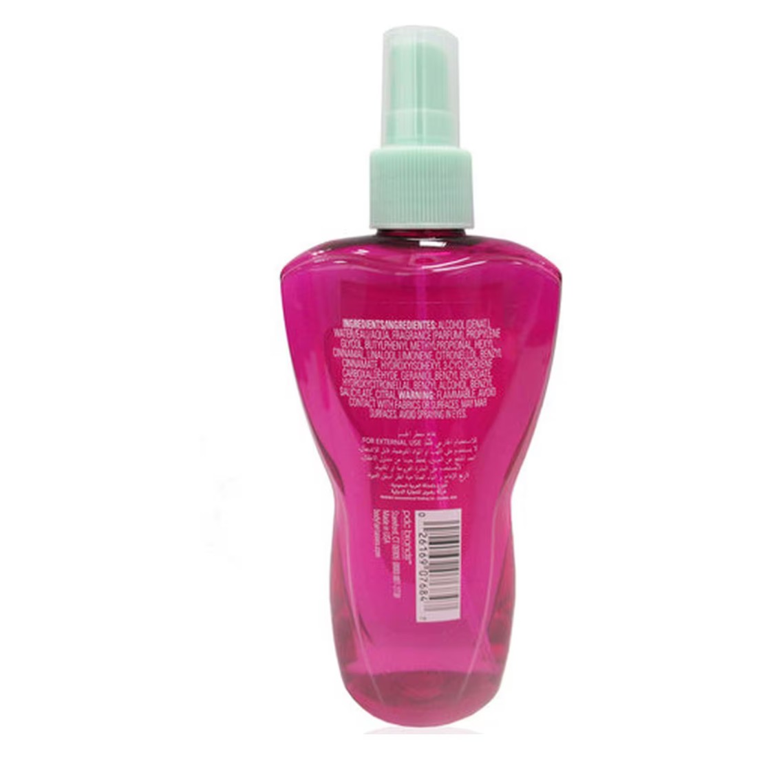 Body Fantasies Raspberry Fantasy Fragrance Body Spray 236ml Pink