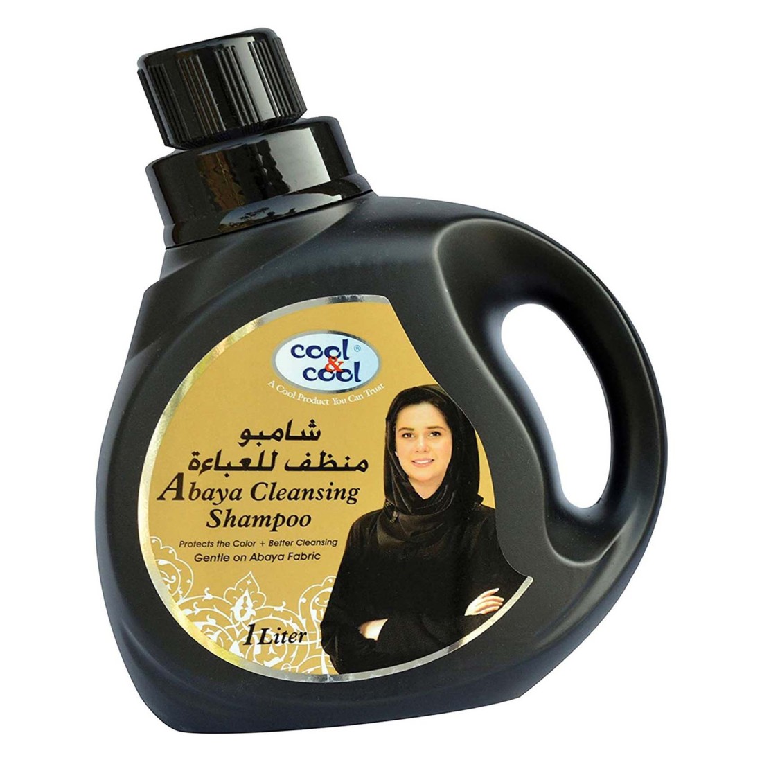 كول آند كول شامبو منظف العباية 1 لتر - أسود