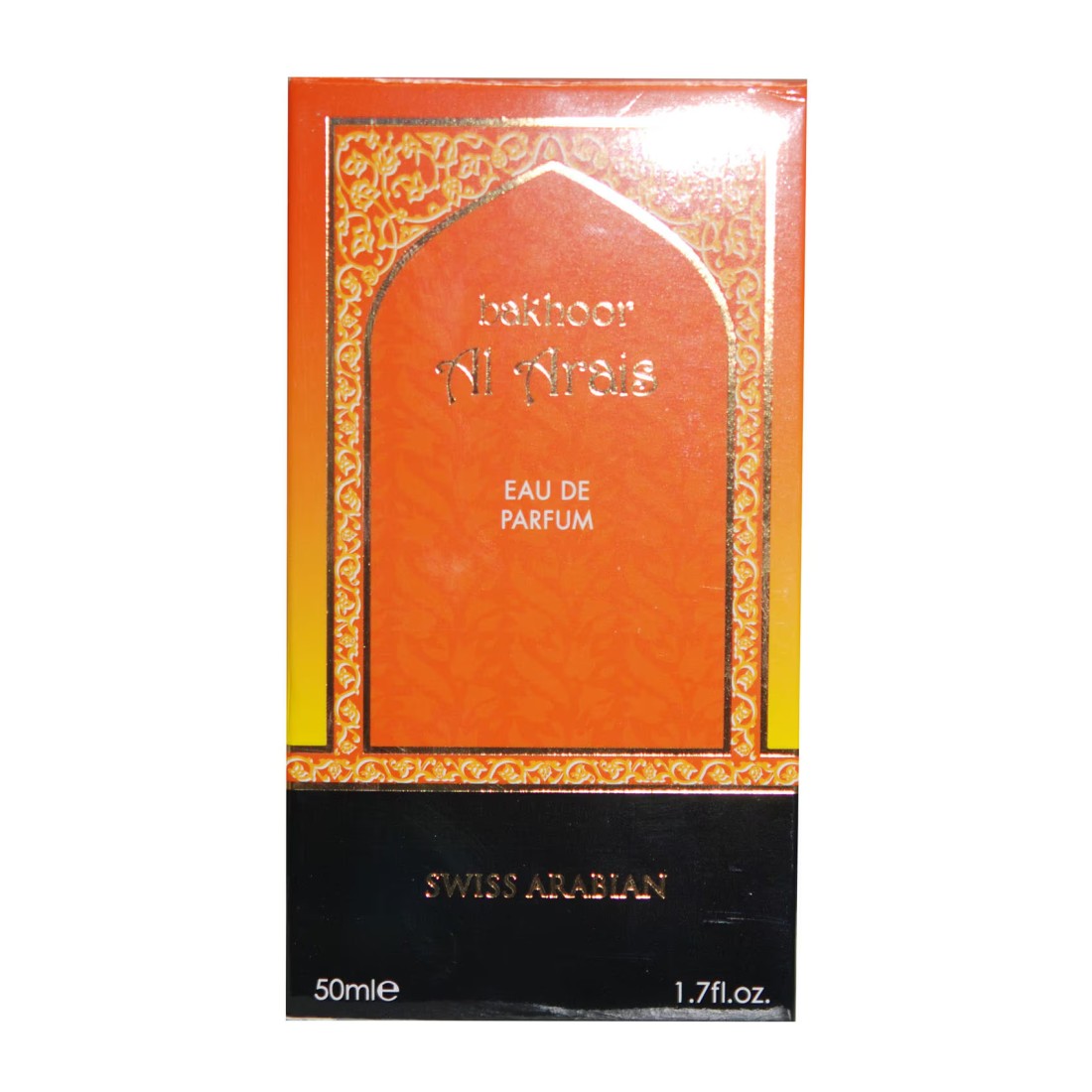 Swiss Arabian Bakhoor Al Arais Eau De Parfum Gold 50ml