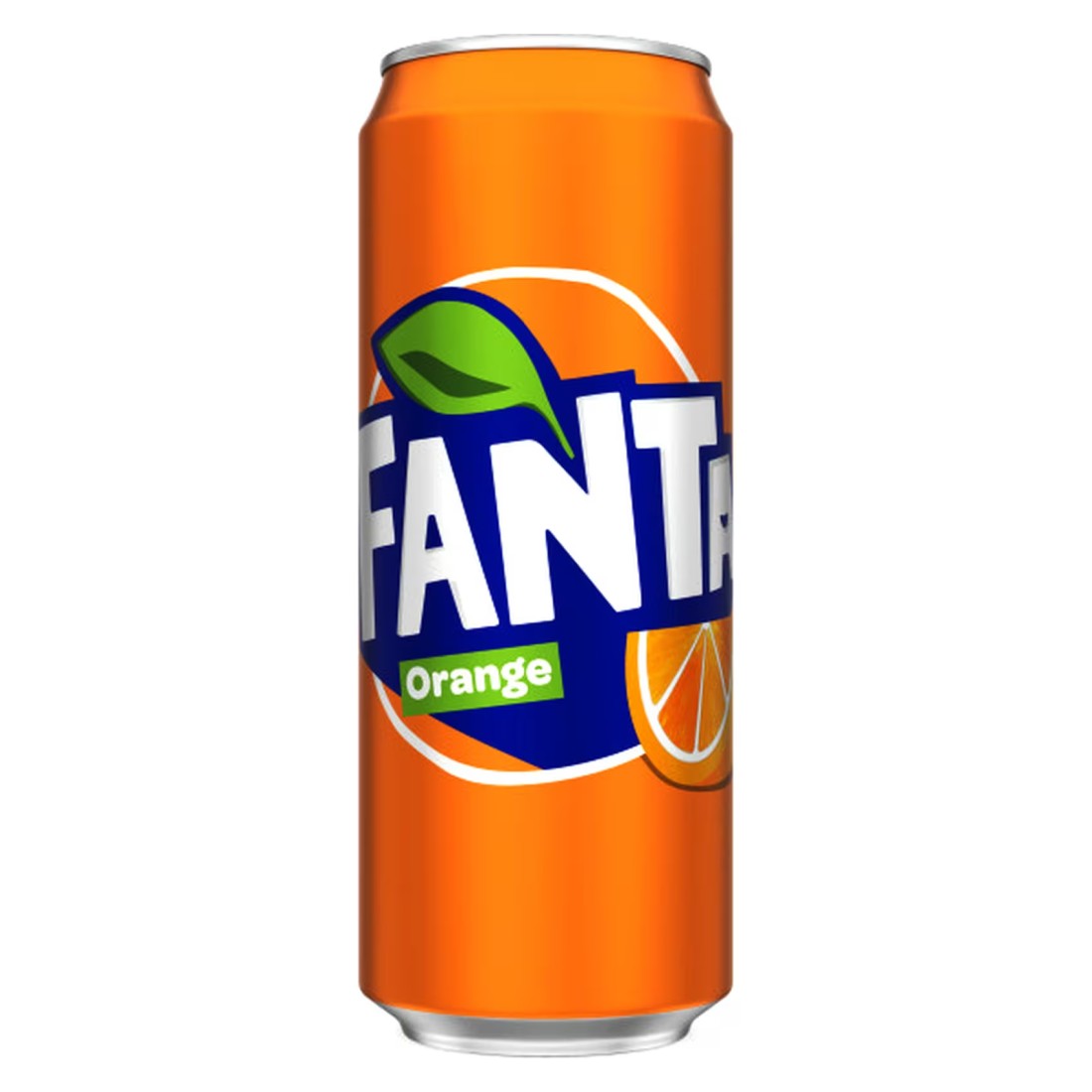 Fanta Orange Carbonated Soft Drink Can 330ml