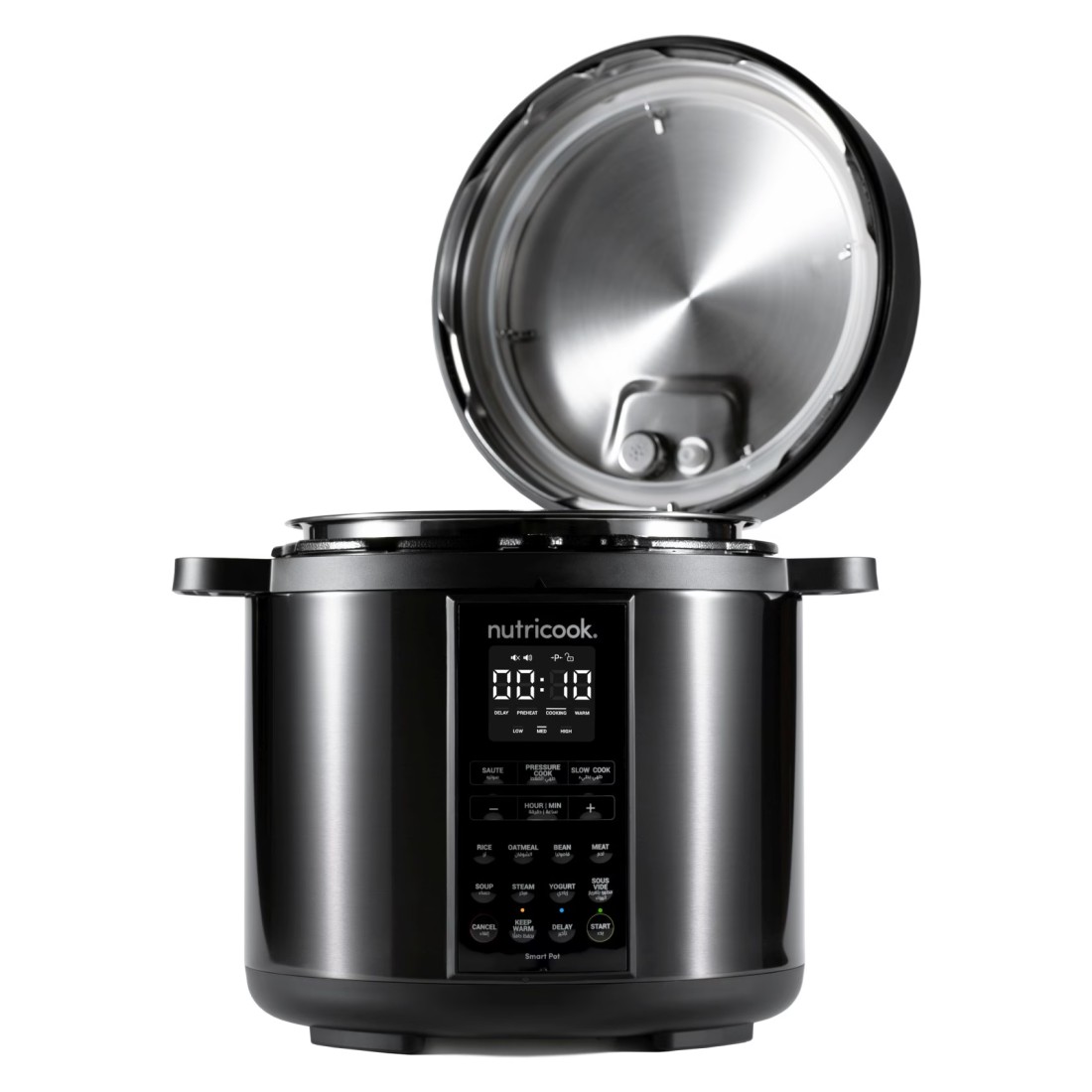 Nutricook Smart Pot 2 Pressure Cooker NC-SP204K Black 6L