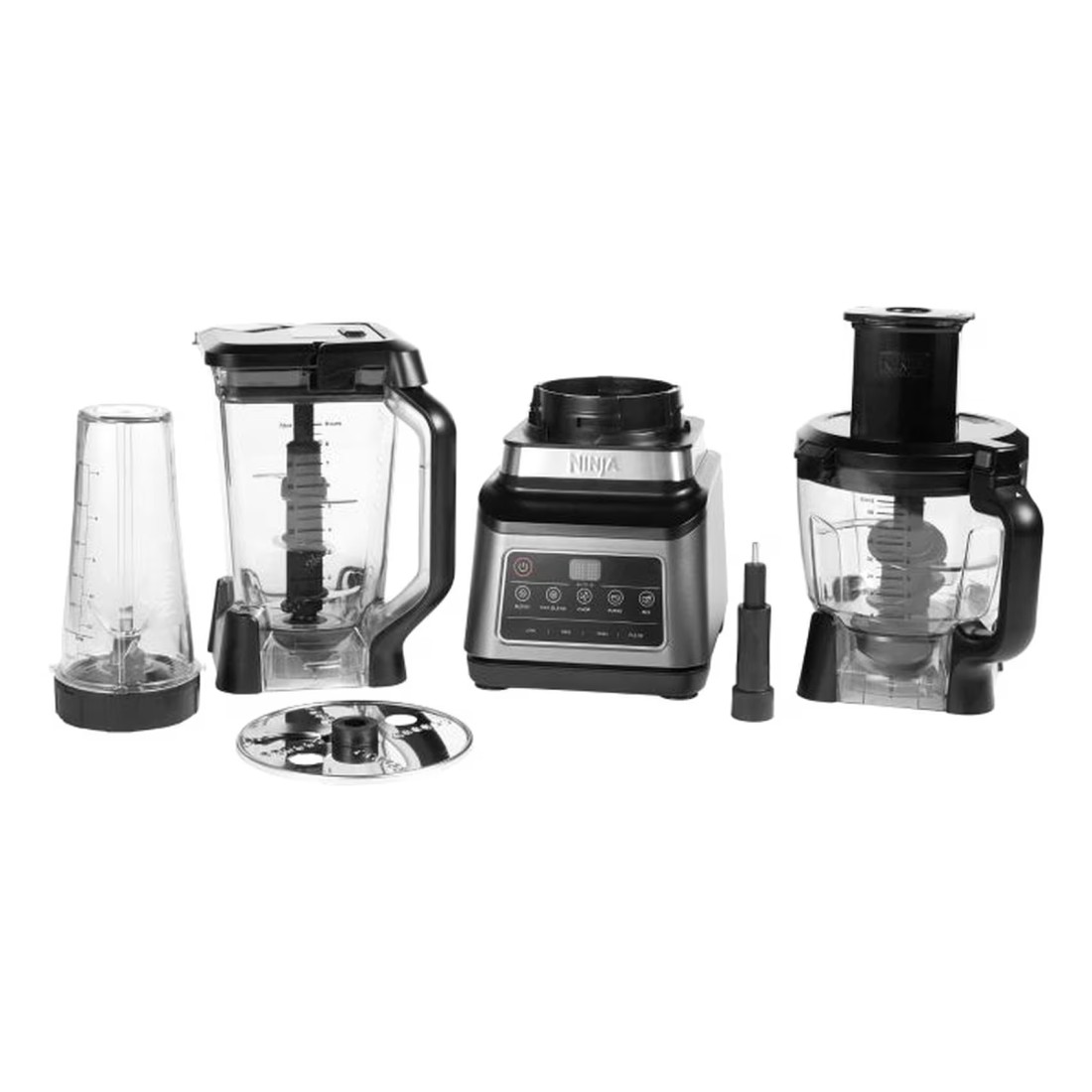 Ninja 3-In-1 Food Processor Kitchen System BN801ME Grey 1200W