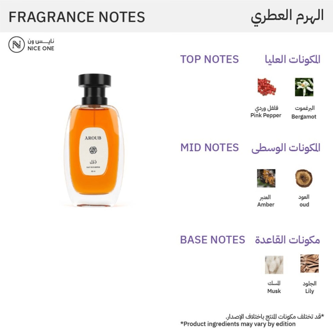 Aroub Jazal - Eau De Parfum