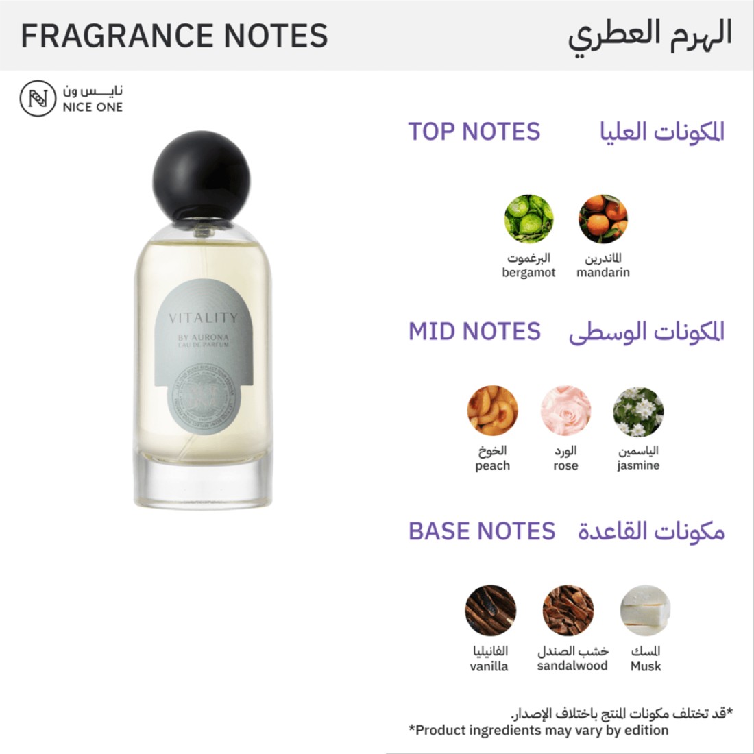 Aurona Vitality - Eau de Parfum