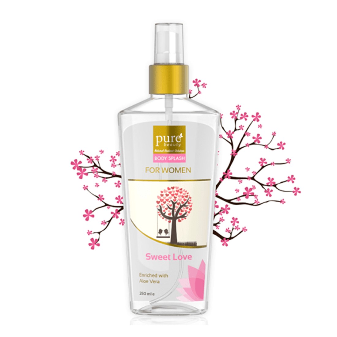 Pure Beauty Body Splash Sweet Love For Women - 250ml