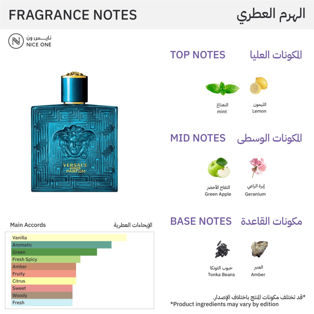 Versace Eros For Men - Parfum