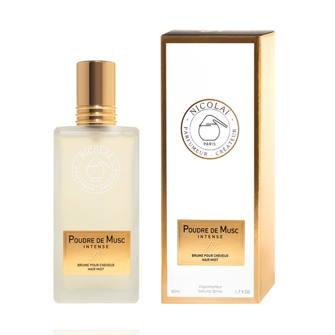 Nicolai Parfumeur Createur Poudre de Musc Intense Hair Mist - 50 ml