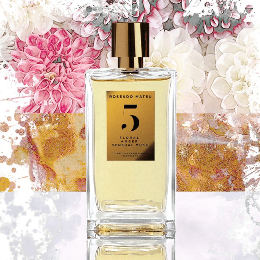 Rosendo Mateu Olfactive Expressions 5 Floral Amber Sensual Musk - Eau De Parfum