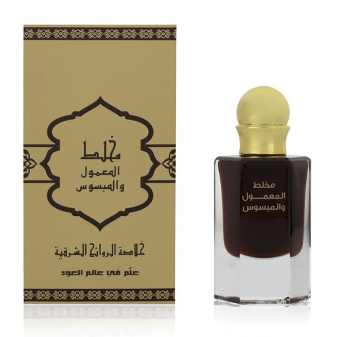 Al Majed Oud Dehn Mukhallat Al-Ma'amoul & Al-Mabsous Perfume Oil - 60 ml