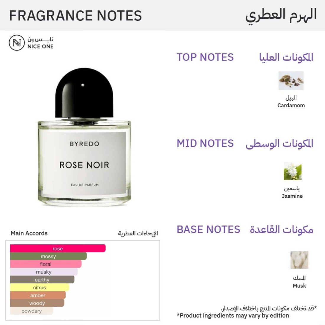 Byredo Rose Noir - Eau De Parfum