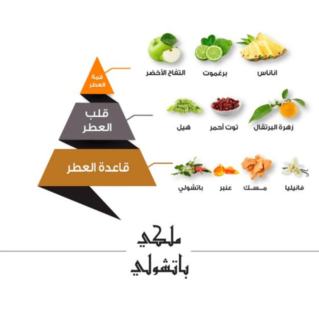 عطر ملكي باتشولي من الماجد للعود - او دي بارفيوم - 50مل