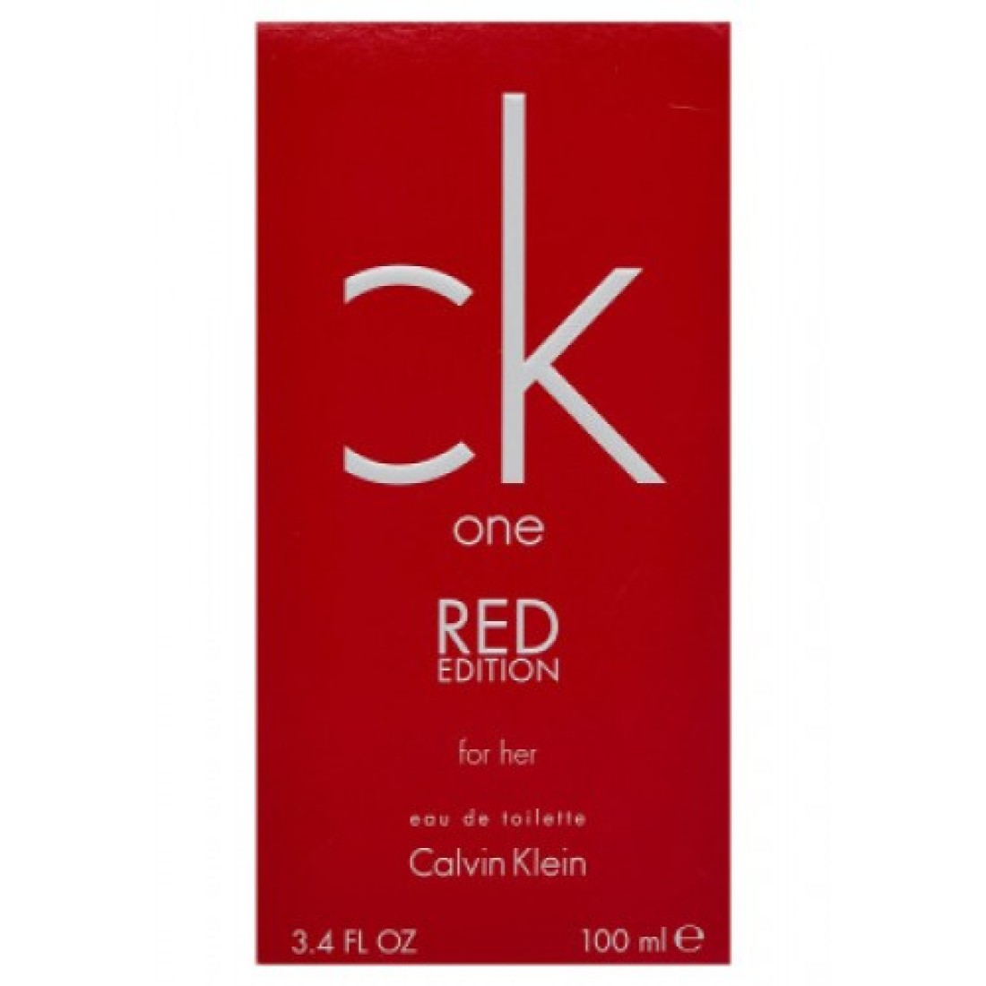 Calvin Klein One Red Edition For Women - 100ml - Eau de Toilette