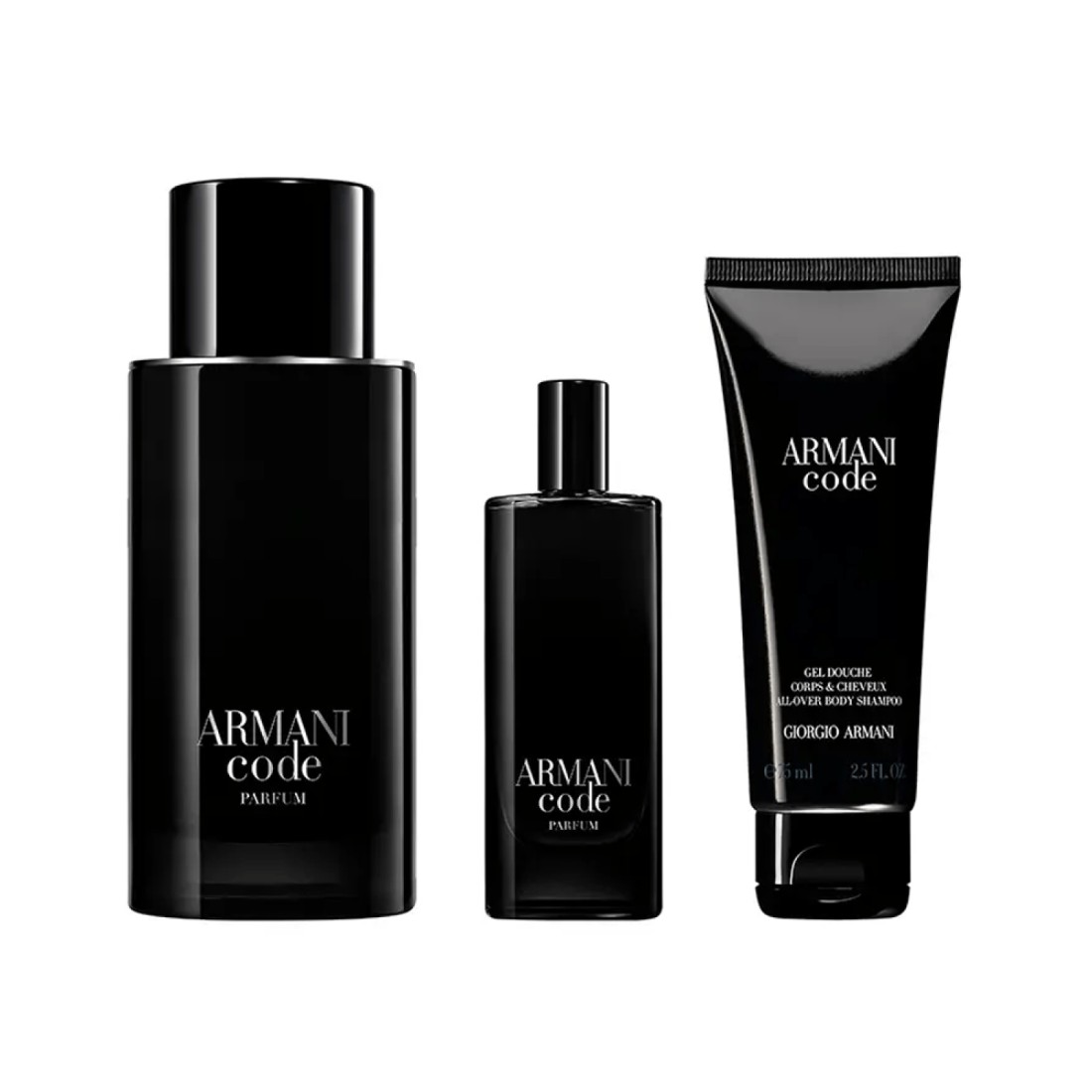 جورجيو ارماني مجموعة عطر جورجيو كود للرجال - برفيوم - 3 قطع