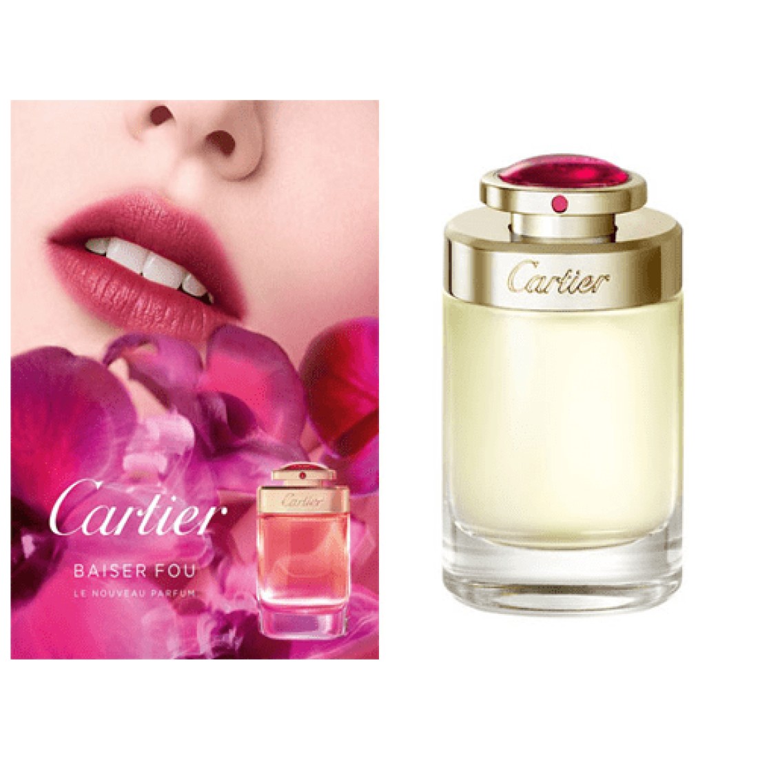 Cartier Baiser Fou For Women - Eau de Perfum