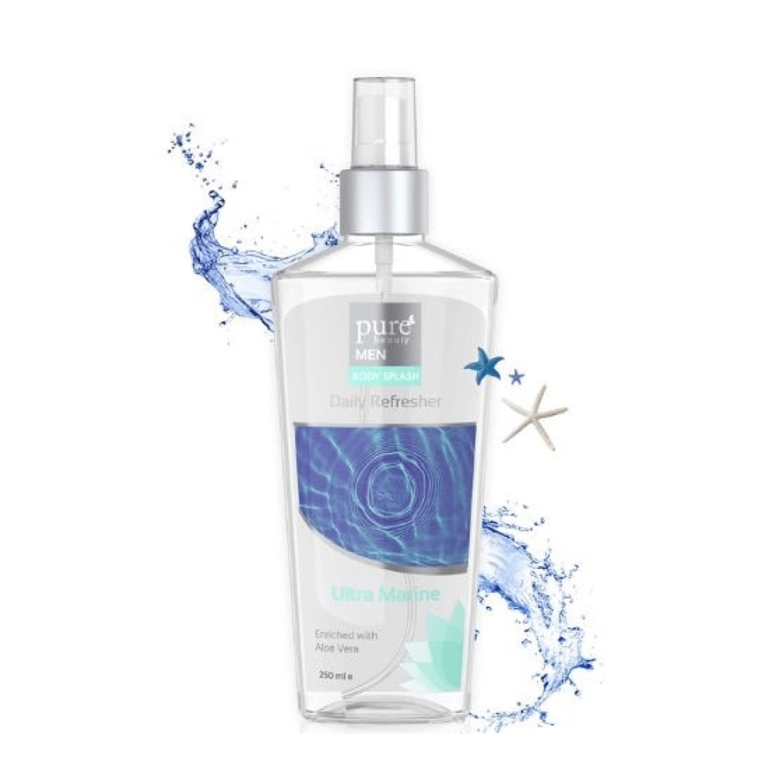 Pure Beauty Men Body Splash Ultra Marine - 250ml
