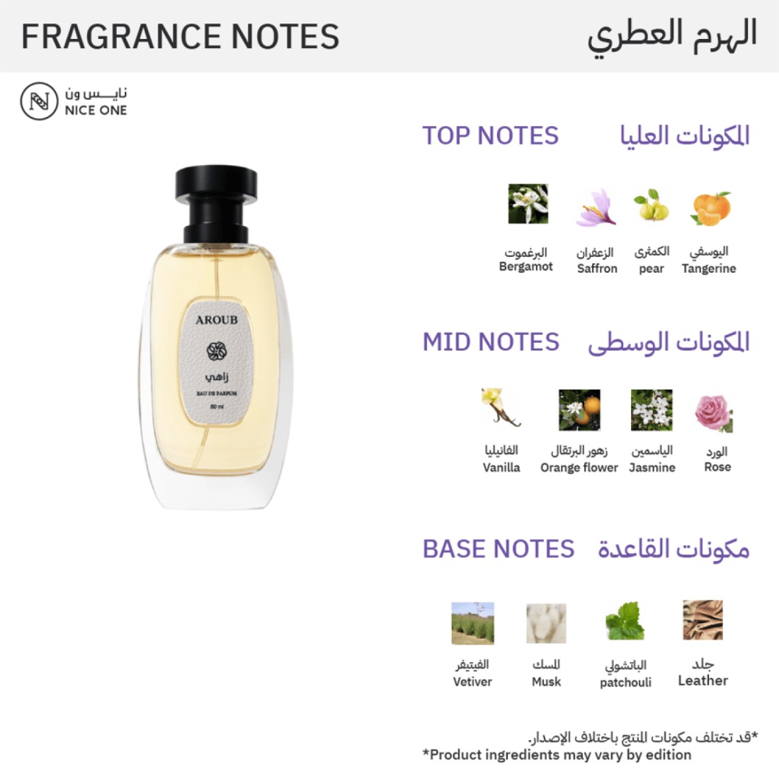 Aroub Zahi - Eau De Parfum