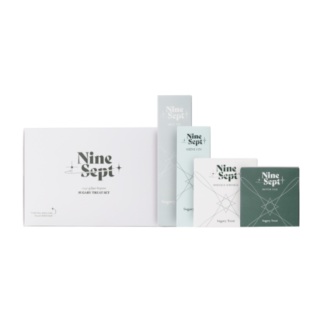 Nine Sept Sugary Treat Set - 4 Pieces